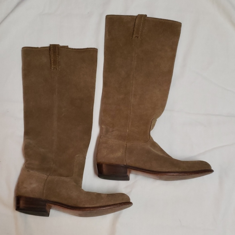 Frye suede boots